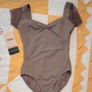 Nikolay Women's Brown Dancewear Bodysuit